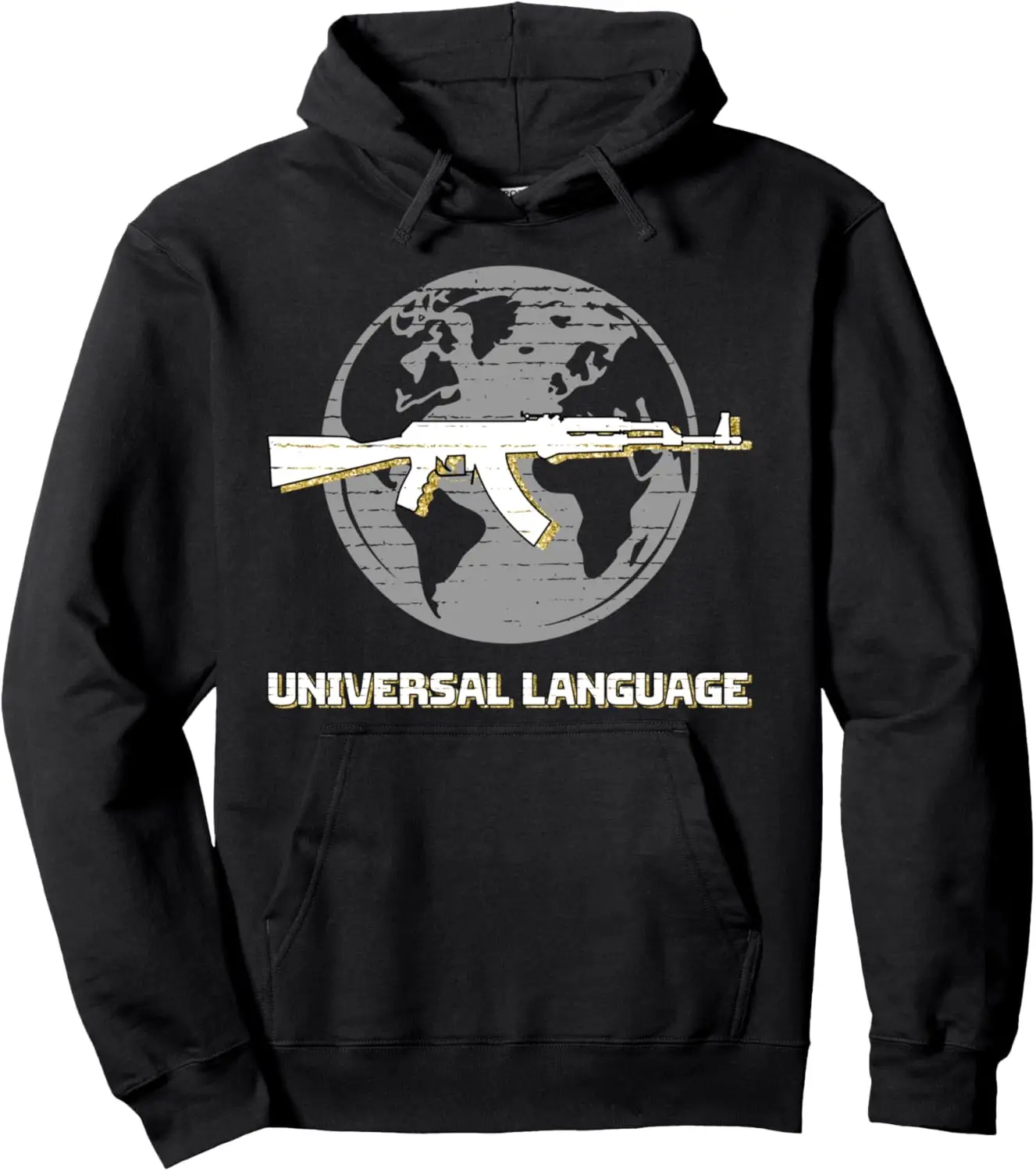 

Kalashnikov Gun Lover AK-47 Assault Rifle Gun Pullover Hoodie