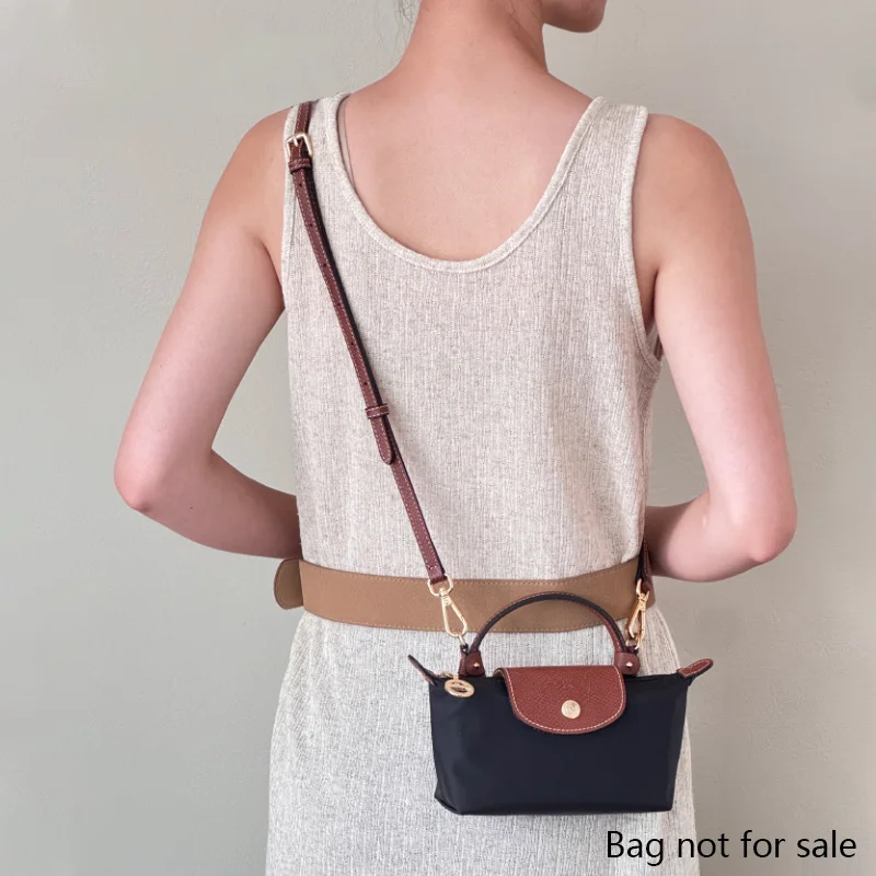 Shoulder Strap For Longchamp Mini Pouch Handbag Slung Bag Shoulder Strap Bag Belt Without Punching Modification Bag Accessories