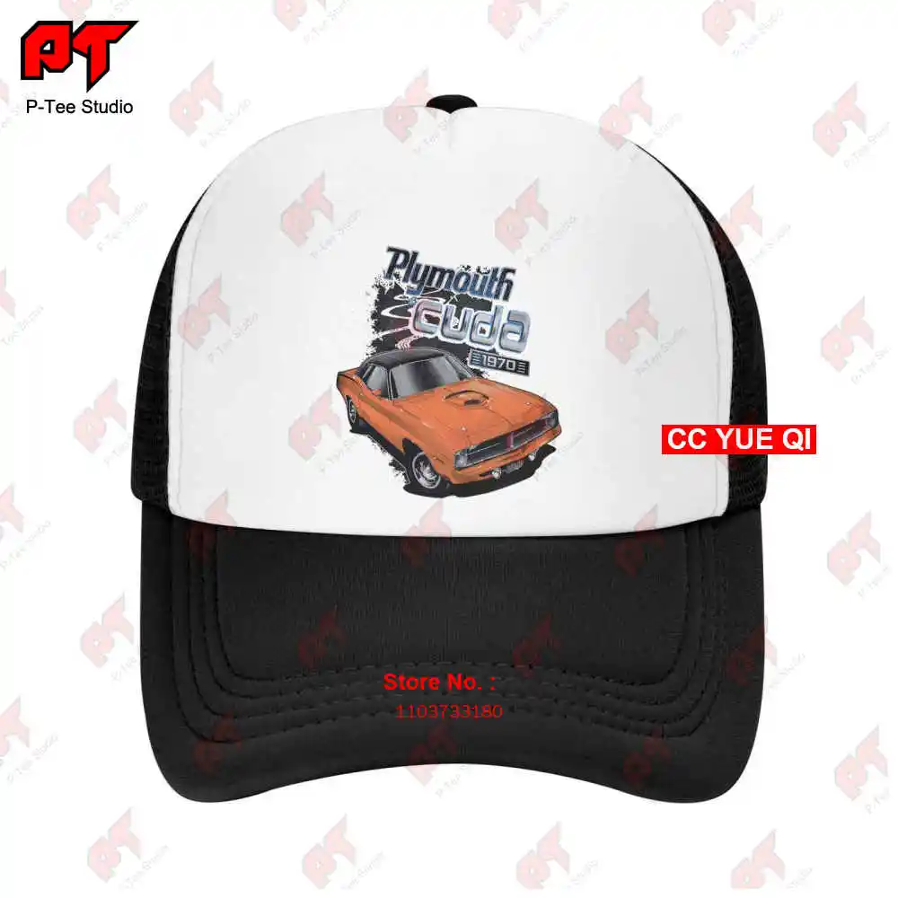 Muscle Car 1970 Plymouth Barracuda Hemi Cuda Mopar Baseball Caps Truck Cap C5Q9