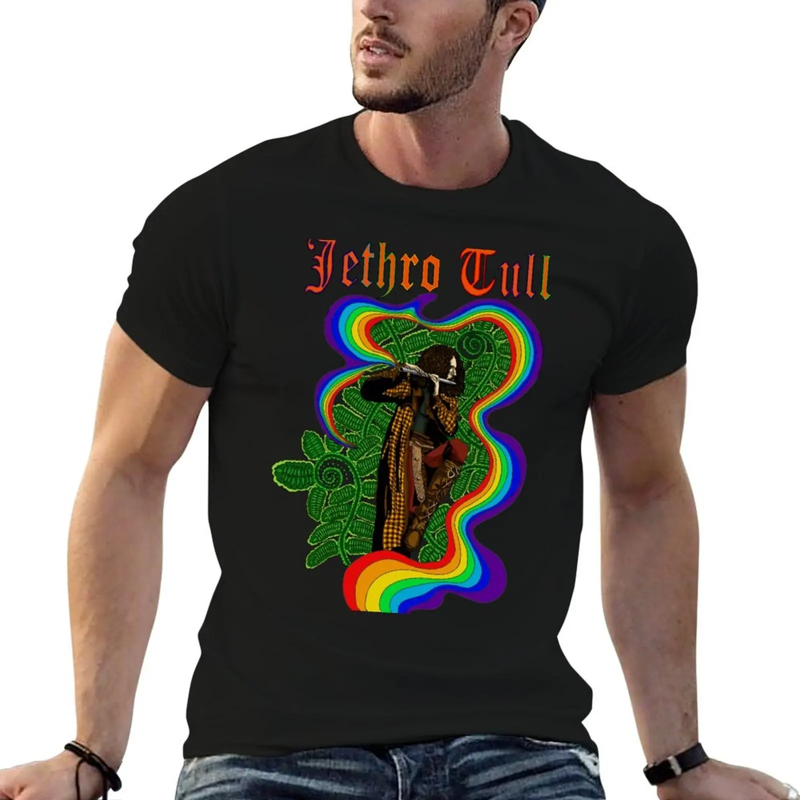 Jethro Tull no frame T-Shirt Blouse customs design your own T-shirt men