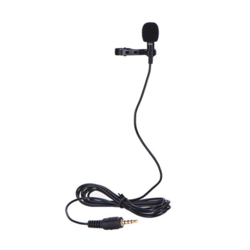 2/4/6PCS Portable 3.5mm/Type C Mini Microphone For Phone Clip-on Lapel Lavalier Professional Mic For PC Laptop Mobile Type C