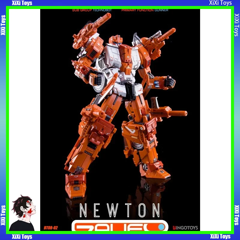 

New transforming toy 25 cm robot BingoToys Computron BT08-02 Computing King NEWTON action figure pre-order