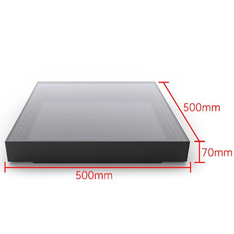 Twinklight Led Dancing Tempered Glass Magnetic Infinity Mirror Video Light Wedding Party Pixel Led Dance 3d Led Dance Floor
