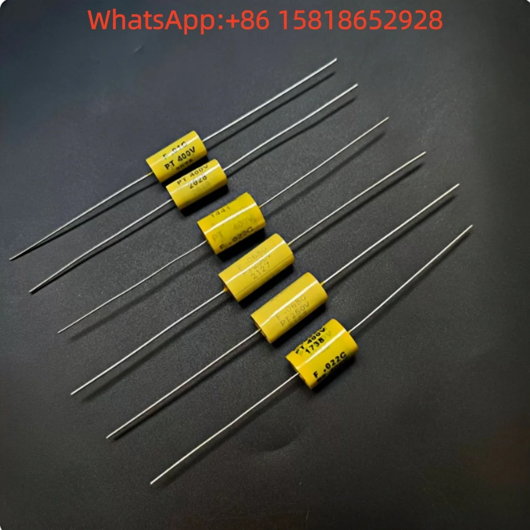 10pcs Taiwan Hualun F 400V 0.01UF 400V 0.022UF 250V 0.068UF Coupling Non-polar Capacitors