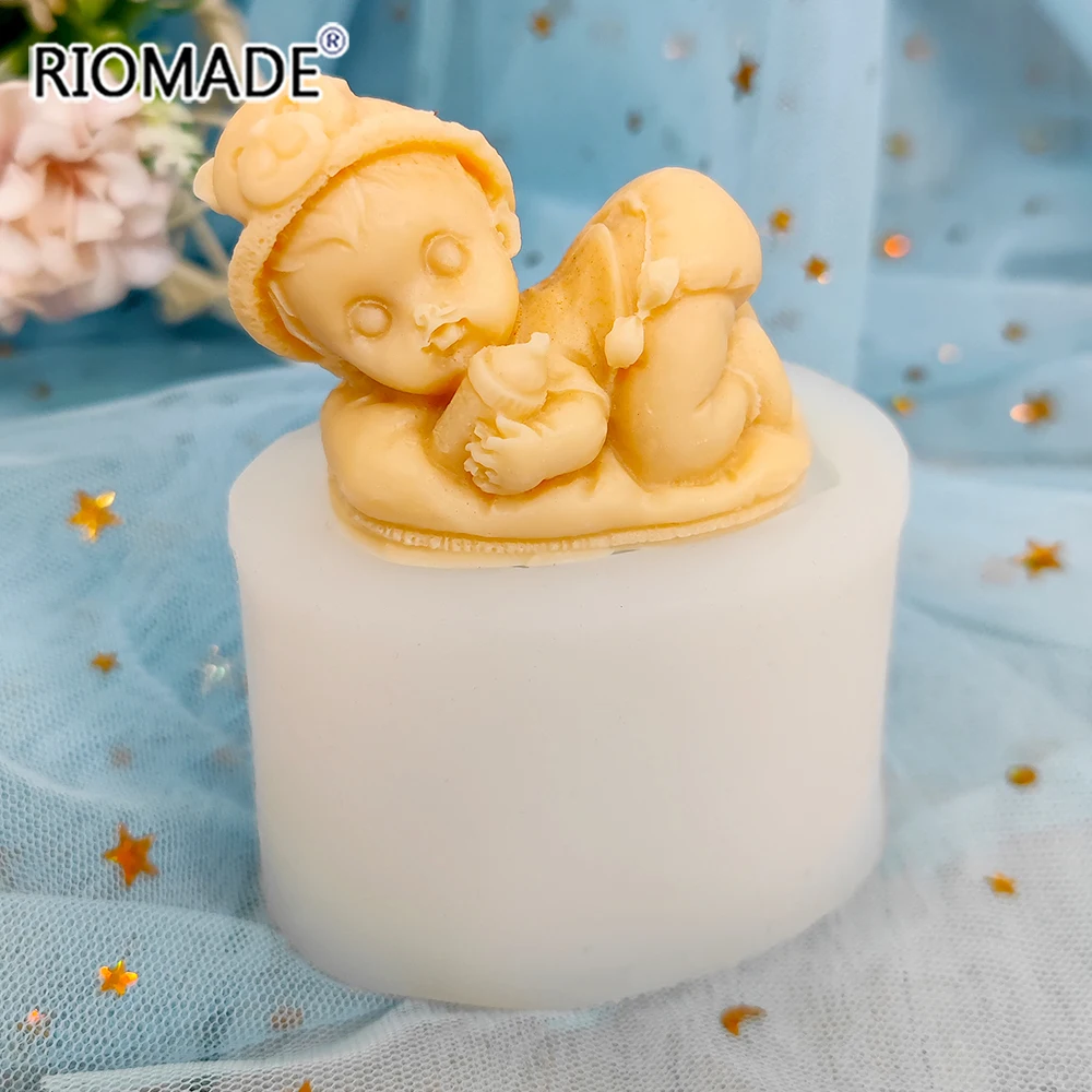 Madonna And Baby Silicone Mold Mother\'s Day Baby Style DIY Handmade Crafts Candle Gypsum Resin Chocolate Baking Mould