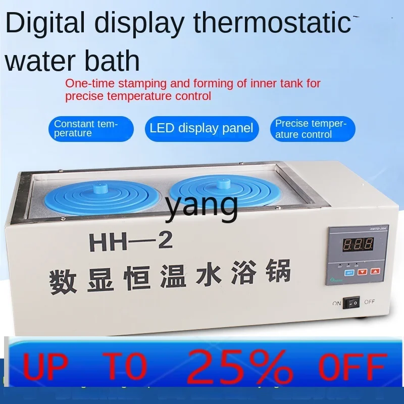 

CX цифровой дисплей постоянной температуры водяная баня двойное отверстие автоматический микрокомпьютер с четырьмя отверстиями раковина из нержавеющей стали