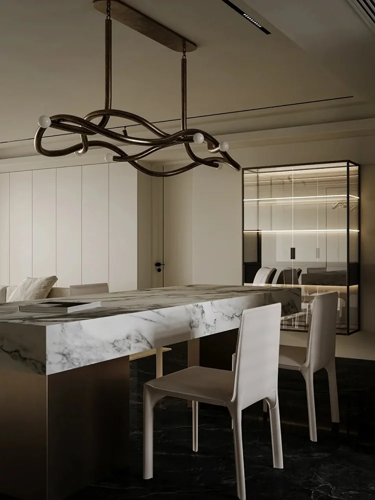 

French 2025 New Trend Design Pendant Lights Elegant Luxury Home Decoration Classcial Led E27 Dimmable Lightings For Dining Room