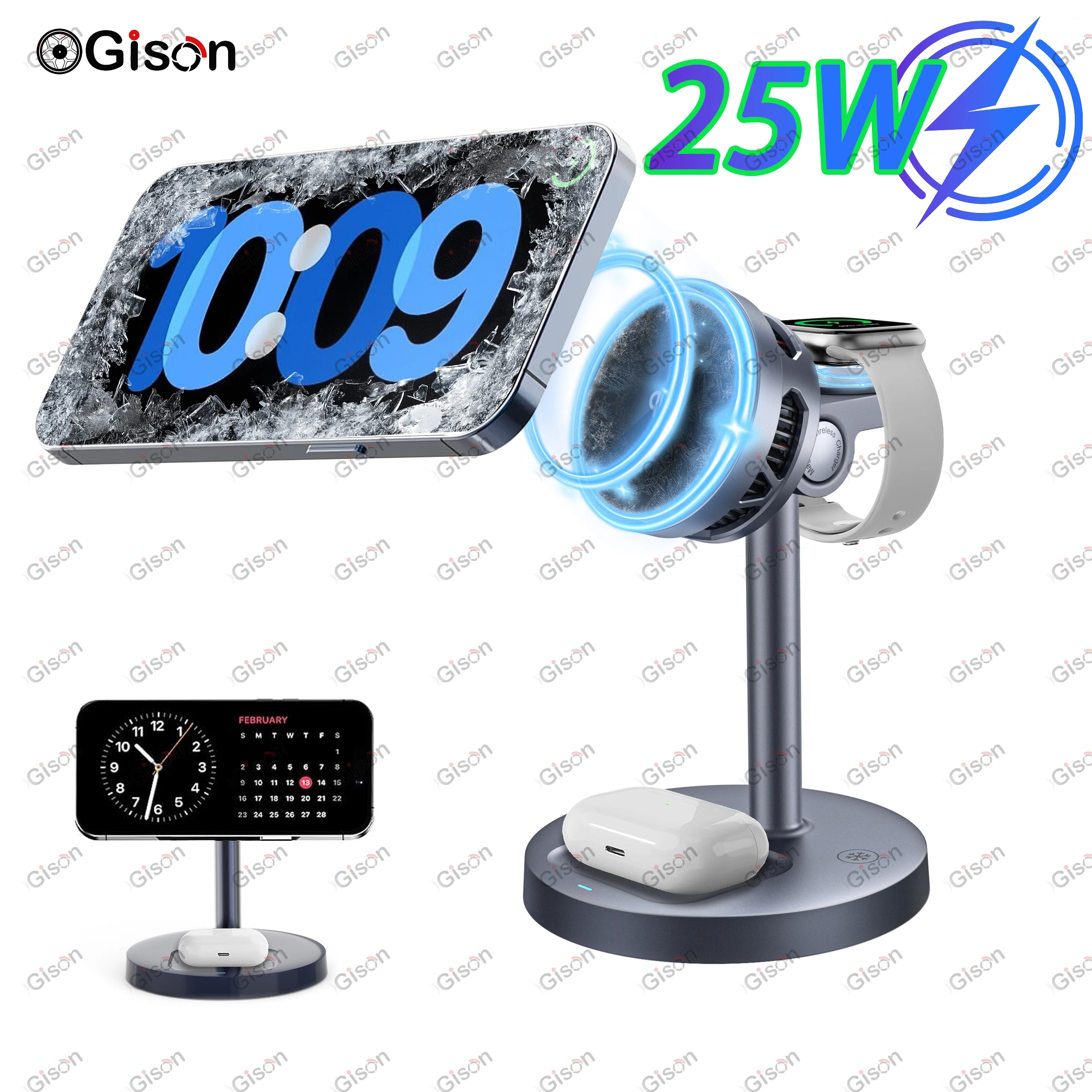 Gison 15W Qi2 Magne…