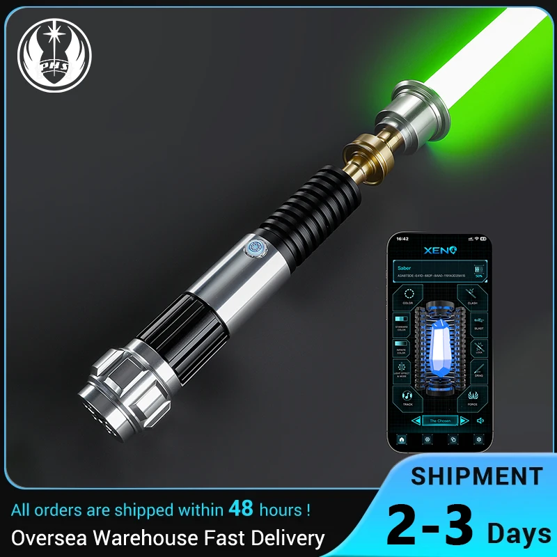 Smooth Swing Dueling Lightsaber for Adults Pro Motion Control Infinite Premium RGB Color Changing 16 Sound Fonts He4 Sound Fonts