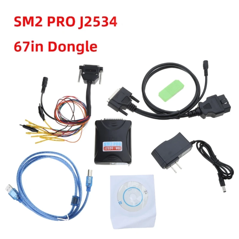 

Comprehensive ECUs Programming Solution SM2Pro J2534VCI with/without 67IN1 Dongle OBDFW V2.21.21 Gaming Parts