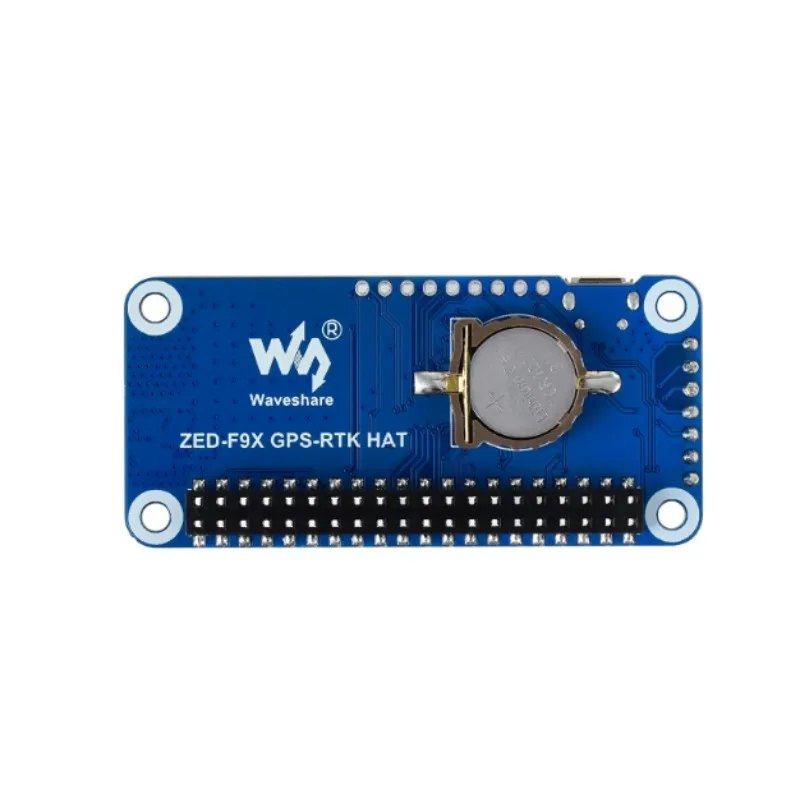 Waveshare Raspberry Pi 5 ZED-F9 Centimeter-Level Expansion Board, Multi-Band RTK Differential, Low-Power GPS/GNSS Module