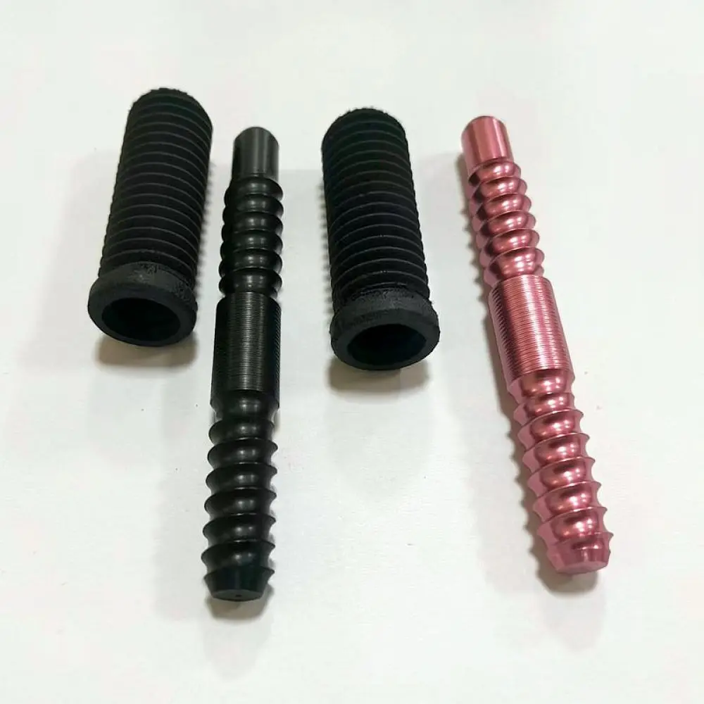 Radial Slow 8 Thread Joint Pin For For Pool Cue Stick Billiard Repair Aluminum Connector Accessory Sports Maintenance