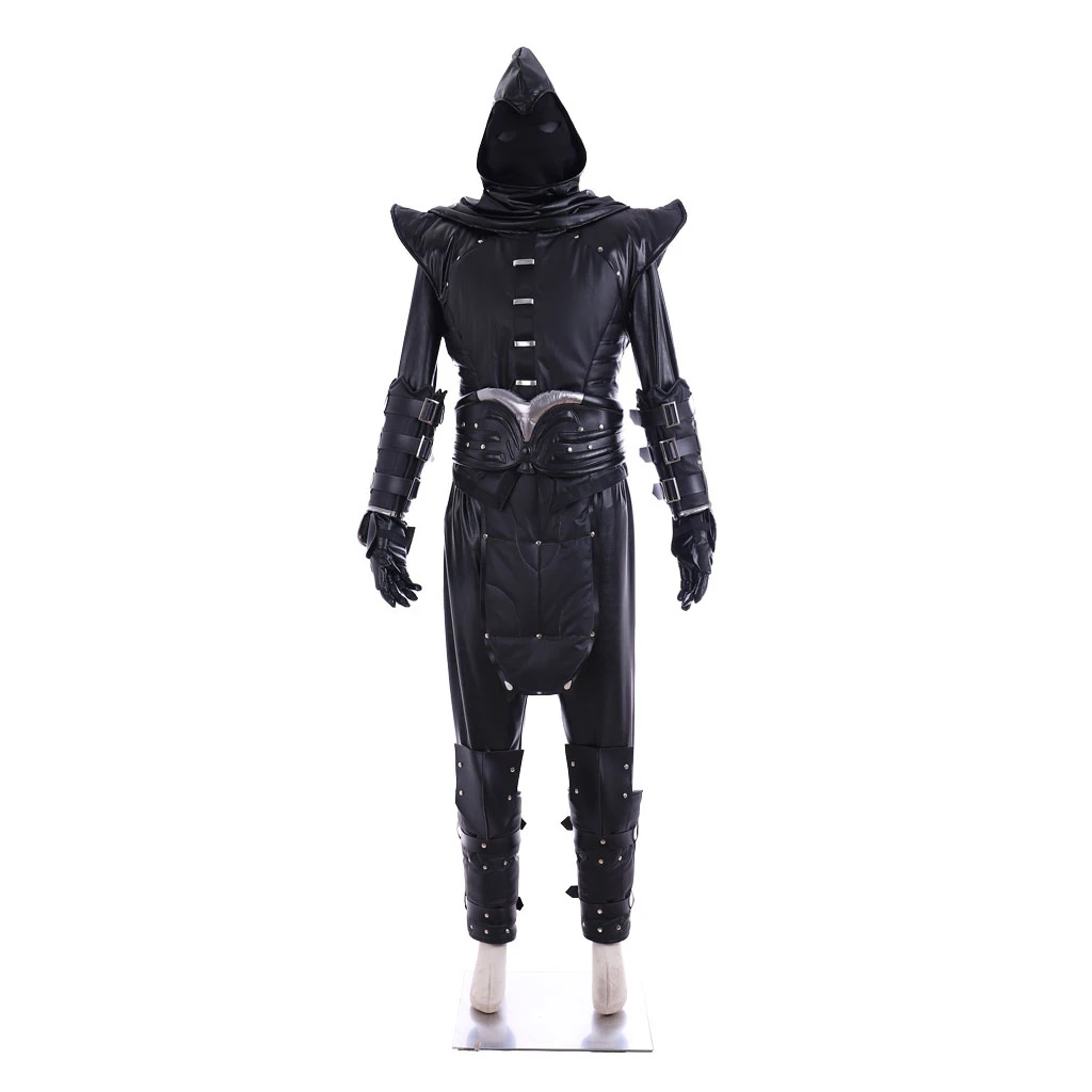 

Game Mortal Kombat X Cosplay Noob Saibot Costumes Combat Outfit Full Suit Top Mask Halloween Carnival Christmas Custom Made