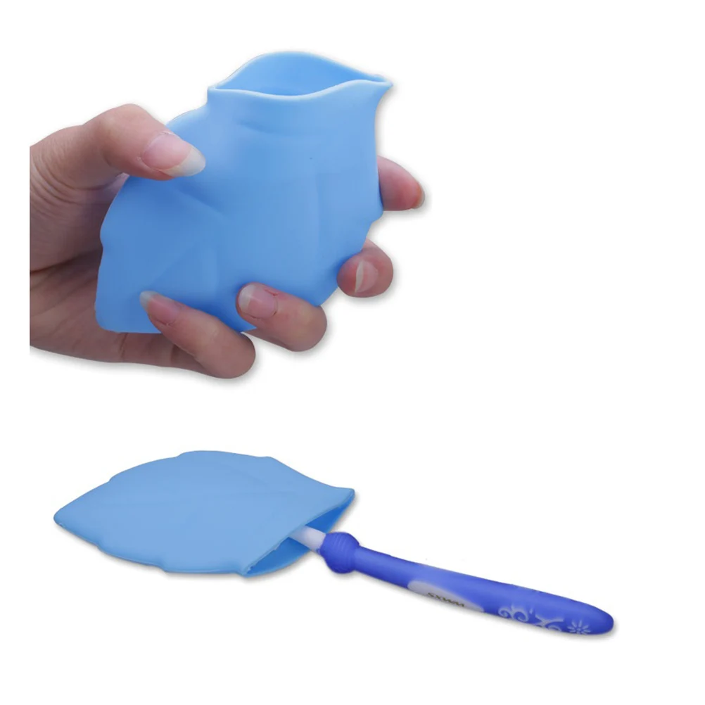

3pcs Portable Wash Cup Drinking Vacation Accessories Silicone Maple Leaf Shaped Travel Tool Foldable Food Grade Washing Cup