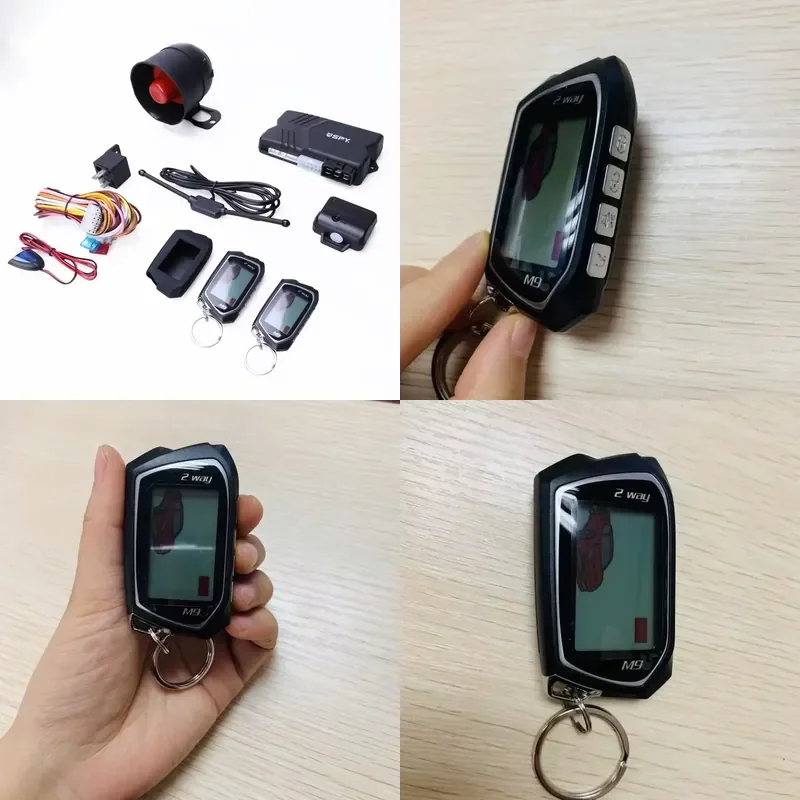 Brand For SPY Two Way LCD Car Alarm Security System Keyless Entry Door Unlock 3000m Remote Starter for ACURA Cdx 2017-2022
