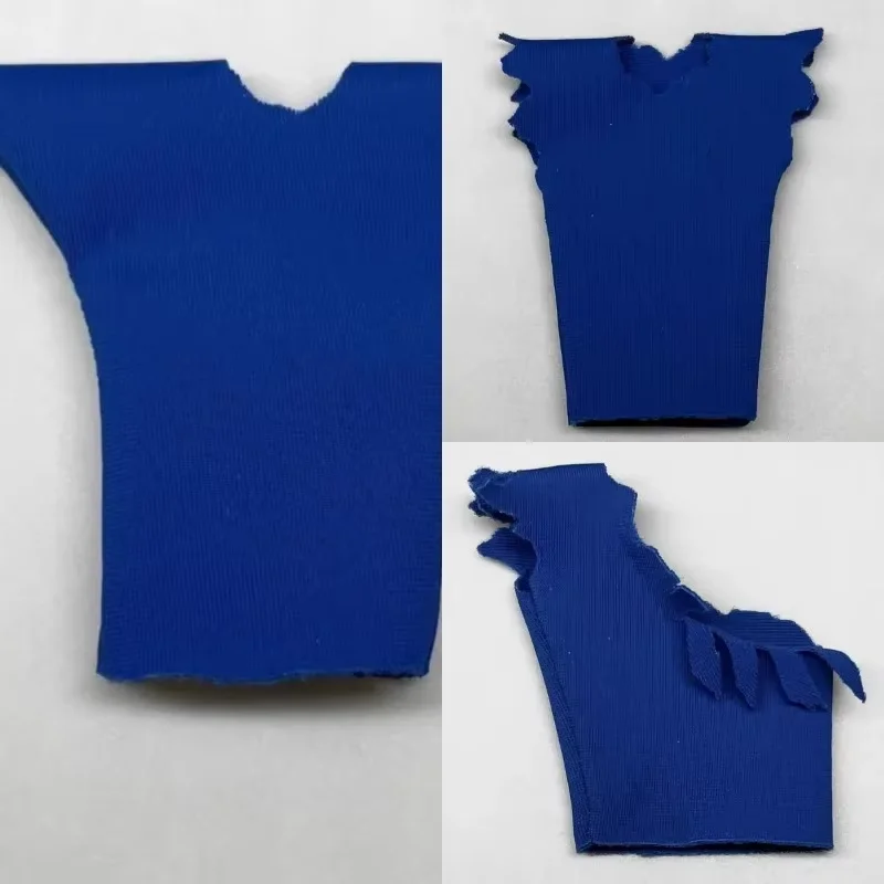 Shf 1/12 Schaal Mannelijke Soldaat Strak Blauw T-shirt Mouwloos Battle Beschadigd Vest Kleding Model voor 6 "Action Figures pop DIY