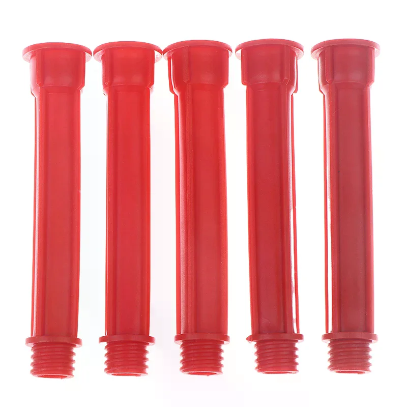 5/10pcs Caulking Nozzle Tips Plastic Caulking Extension Tubes Caulk Applicator Caulking Nozzle Replacement Windows Doors Home