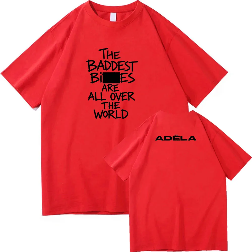 Adela ADÉLA T-Shirts, Sommer, kurzärmelig, lässiges T-Shirt, Streetwear, Unisex, lässige Mode, Baumwolle, bedruckte T-Shirts für Damen und Herren. – Detail 8