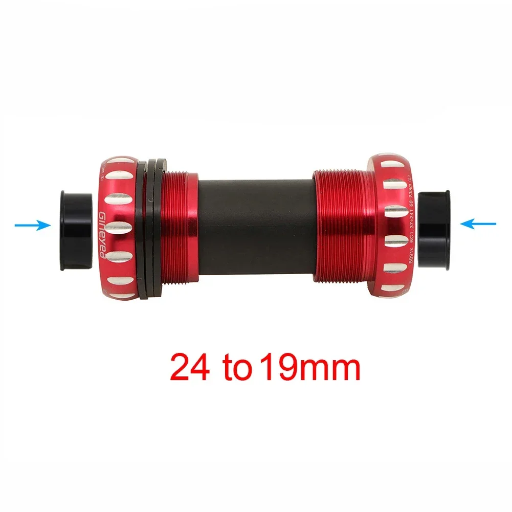 SPORTFUNSF Bottom Bottom Bracket Adapter Shim Sporting Bracket Adaptor Shimano To SRAM GXP24 To 22/19mm 1* Universal Durable Hig