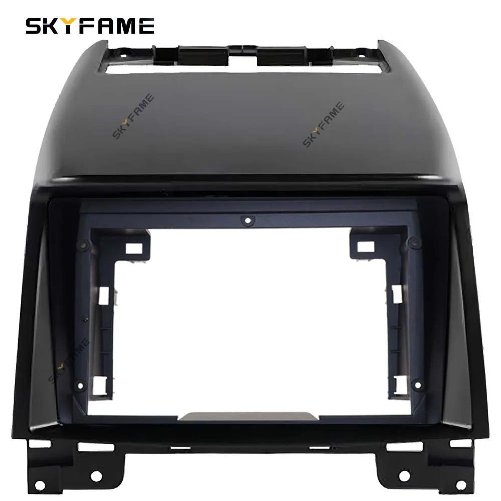 SKYFAME Car Frame Fascia Adapter Canbus Box Decoder Android Radio Dash Fitting Panel Kit For Luxgen U7 SUV