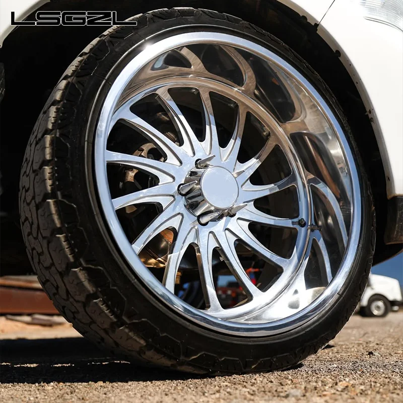 

1pcs Forged Alloy Deep Dish 24x12 26x16 8x180 8x165.1 6x139.7 6x5.5 8x6.5 Custom For Silverado 2000 3000 Truck Wheels Rims