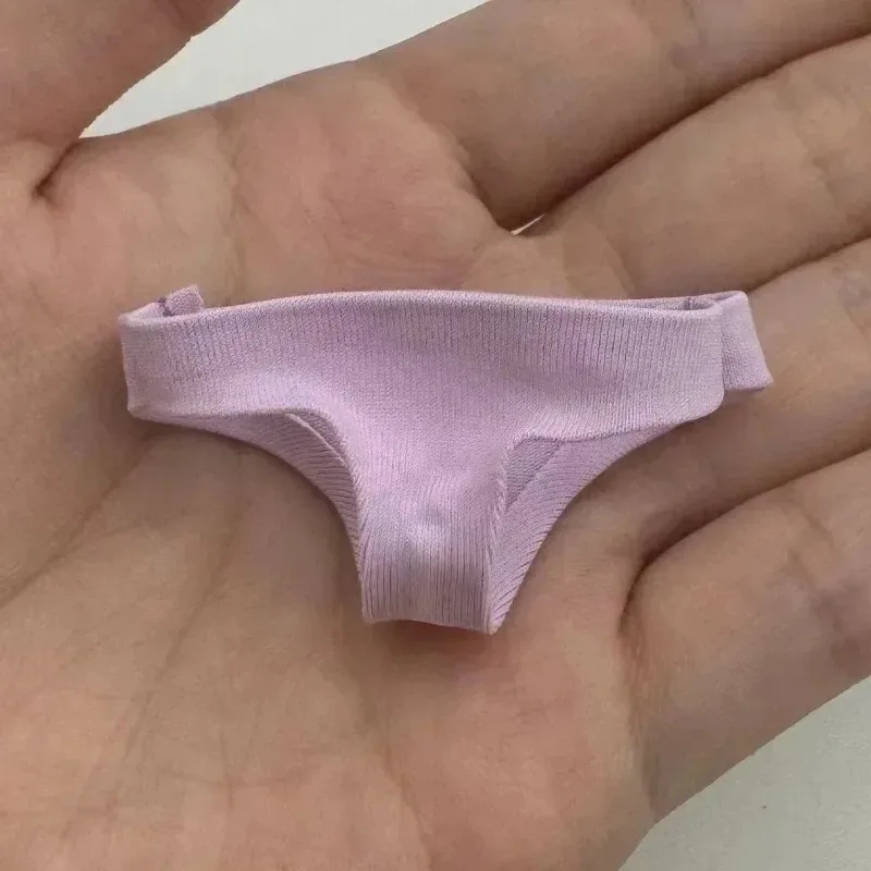 Celana Dalam Mulus Tentara Wanita Skala 1/6 Model Pakaian Dalam Lima Warna untuk Figur Aksi 12 "Aksesori Tubuh Ph Tbl