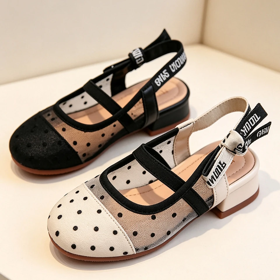 Sandal Strappy Heeled - Дышащие босоножки на высоком каблуке в