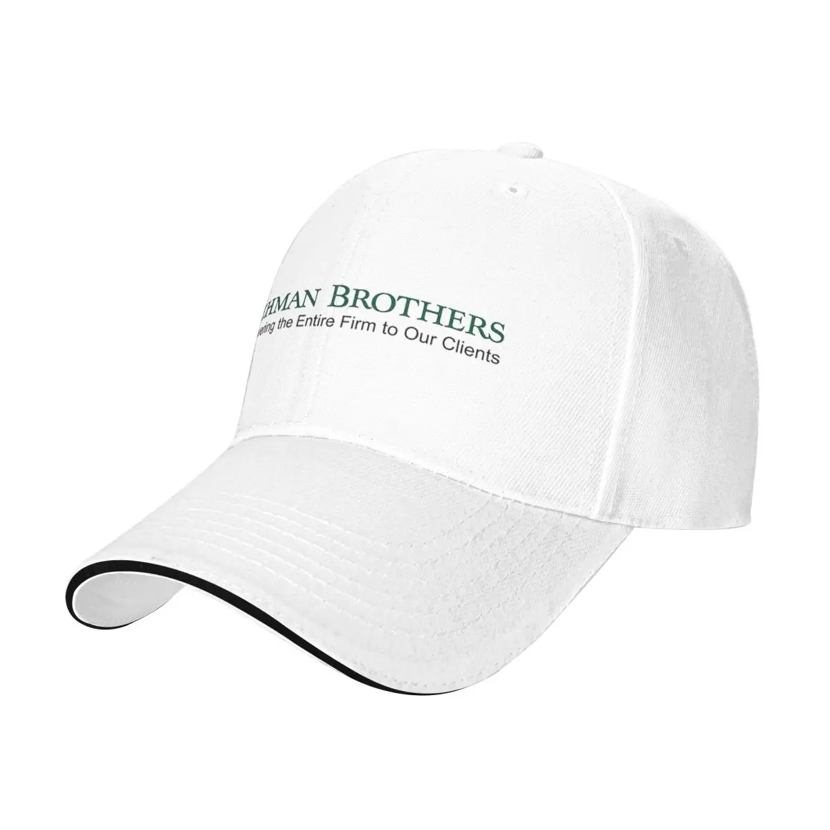 Unisex Baseball Hats Lehman Brothers Delivering The Entire Firm To Our Clients Streetwear Sports Baseball Caps Cap Casquette Hat
