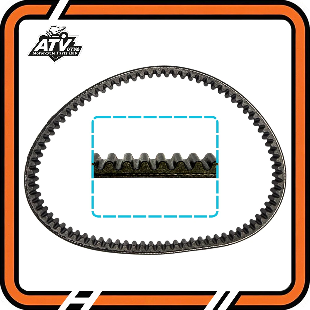 5FA-17641-00 GENUINE Scooter V-Belt 780* 17.5 For Yamaha Zuma BWS 100 Aerox Neo's 100cc 4VP-17641-00 bws 100