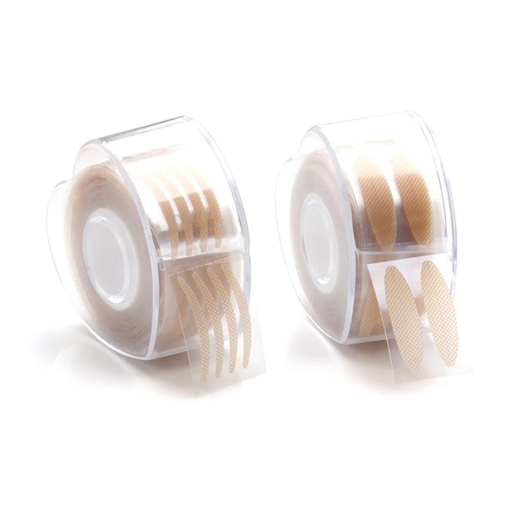 600Pcs/Box Big Eyelid Tape Sticker Double Fold Self Adhesive Eyelid Tape Stickers S/L Makeup Clear Beige Invisible Tool