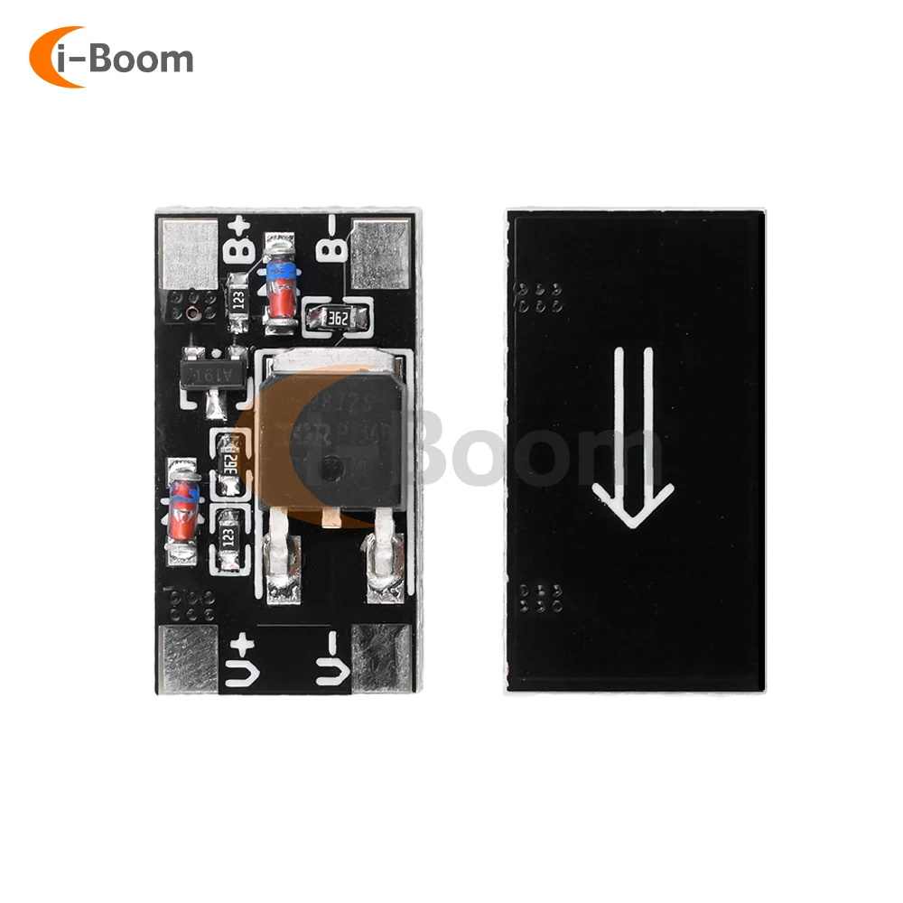 Battery Reverse Protection Board Capacitive Positive and Negative Reverse Protection Module Reverse Disconnect Switch 3~28V