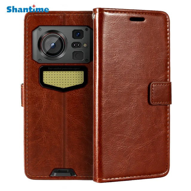 Etui na Hotwav W11 Wallet Premium PU Leather Magnetic Flip Case Cover z uchwytem na kartę i podpórką do Hotwav W11