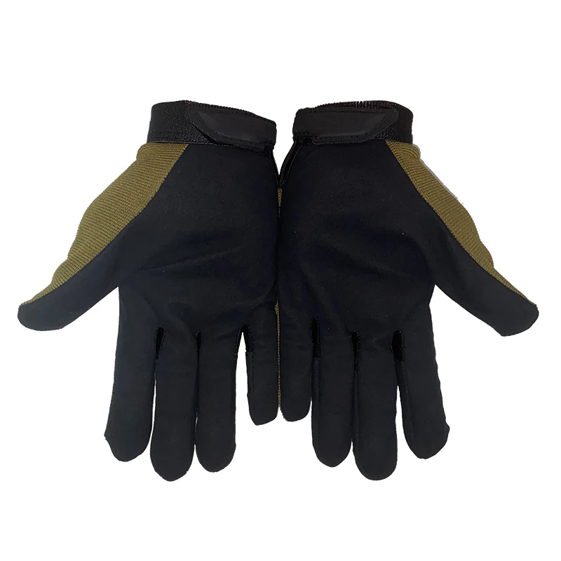 Guantes tácticos de dedo completo para hombre, equipo de protección para deportes al aire libre, caza, tiro, ciclismo