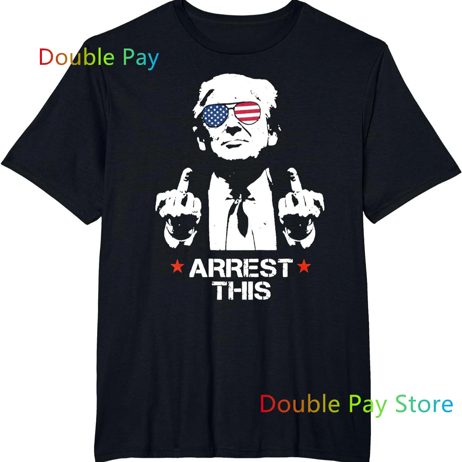 

Summer Men Cotton T Shirt Free Harajuku Casual New Arrival Tru mp Summer Print Men T Shirt Casual Cool Women's Cotton tshirt Top