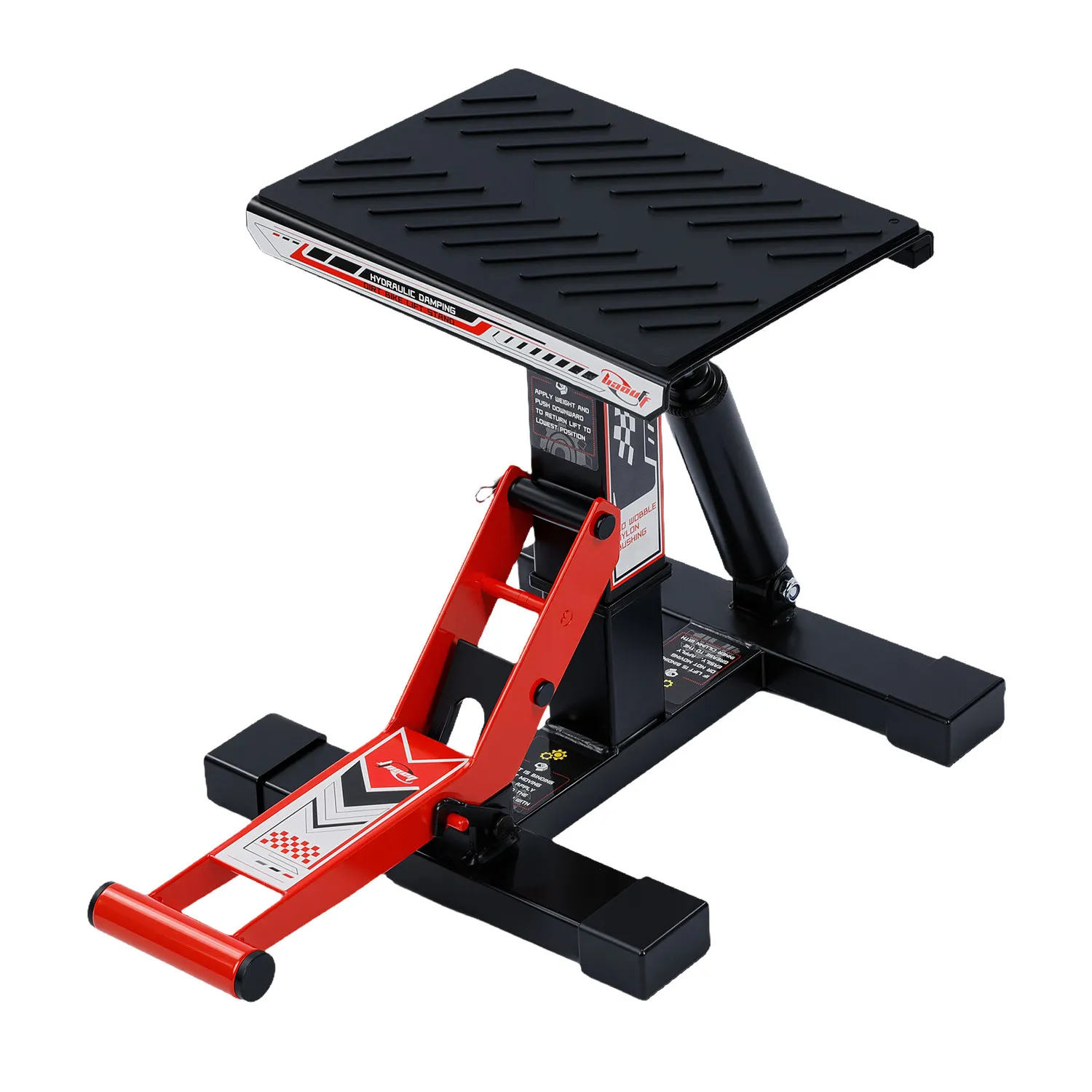 

Off-road motorcycle repair stool Repair stool Hydraulic parking lift stool Durable parking lift frame Paddock Stands