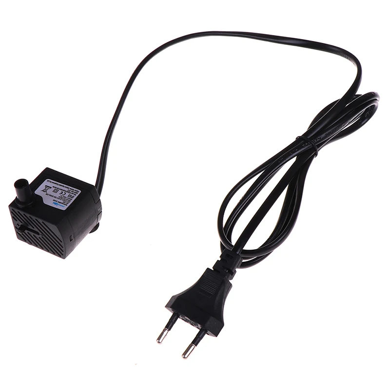 AC 220V 3W Water Pump EU Plug Rate Aquarium Waterproof Pump Mini Submersible Water Pump