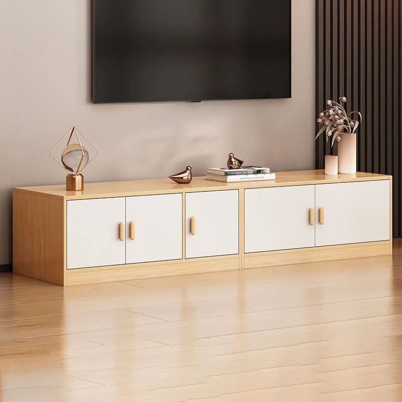 [Xinyue Furniture] TV cabinet solid wood color living room simple