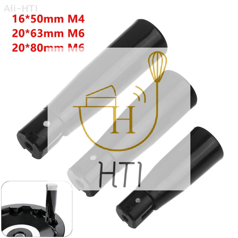 M4 M6 Foldable Handwheel Handle Revolving Handle Revolving Handwheel Machine Handle Milling Machine Thumb Screw Handle