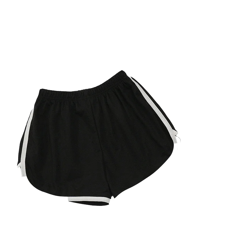 Sports shorts lady\'s household pure color fashion beach pants candy color hot yoga pants shorts