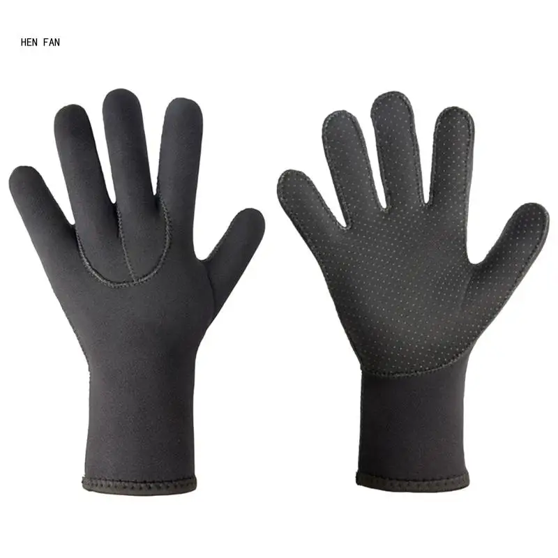 

Neoprene Diving Winter Heated Gloves For Men Women Wetsuit Snorkeling Canoeing Spearfishes Under-water Gloves M89D