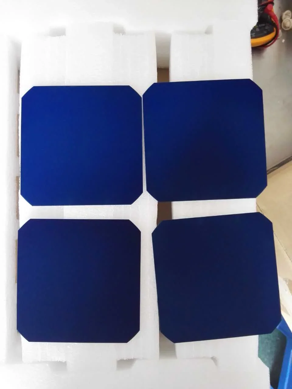 10pcs x Sunpower Solar Cell 21.8% High Efficiency 3.34W 125 x 125 C60 Monocrystalline for Solar Impulse Airplane
