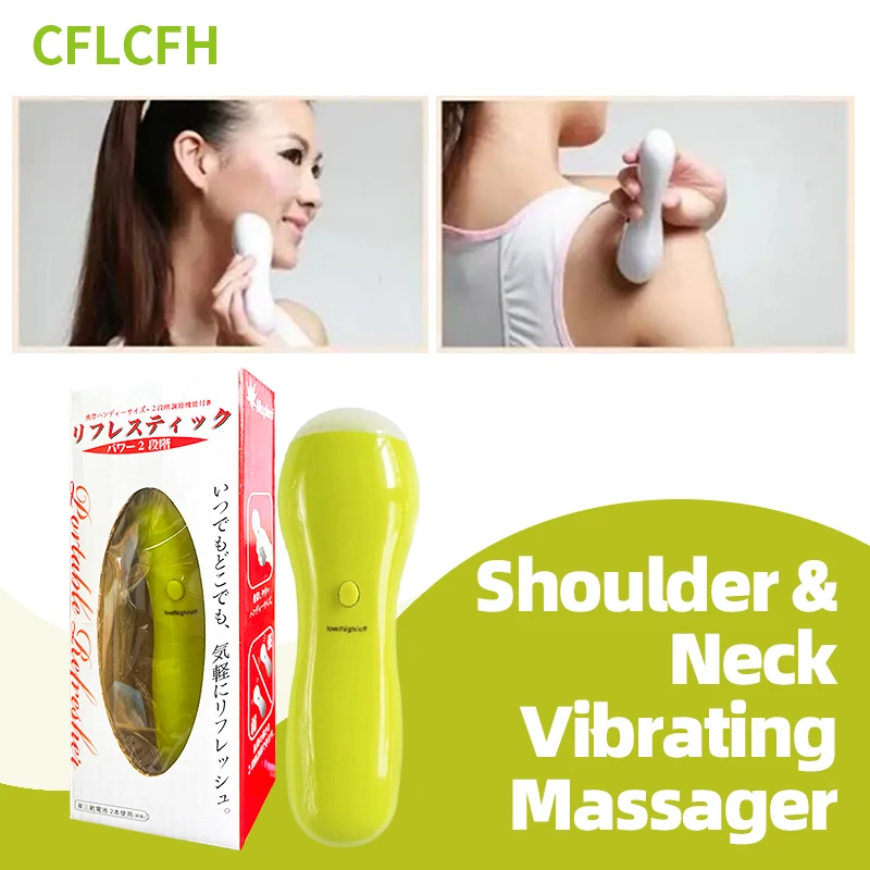 

Battery Mini Relaxation Device Small Portable Vibratory Massager Home Relax Soothing Body Neck Hand Leg Handheld Massage Tool