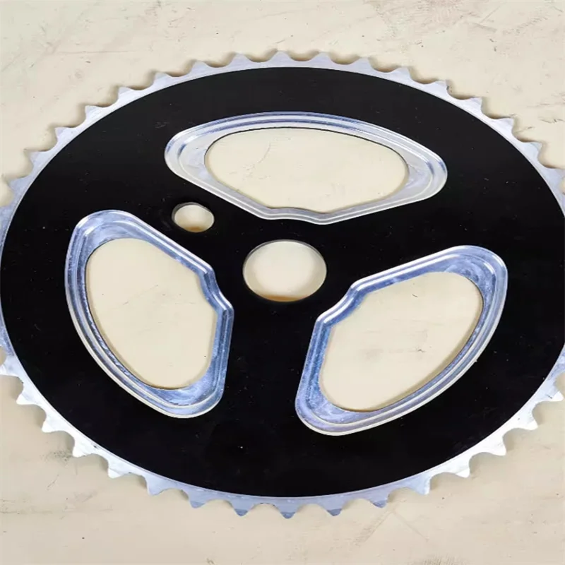 BMX Retro Aluminum Alloy Tooth Plate, Extreme Bike, Action Street Car Disc, 44T