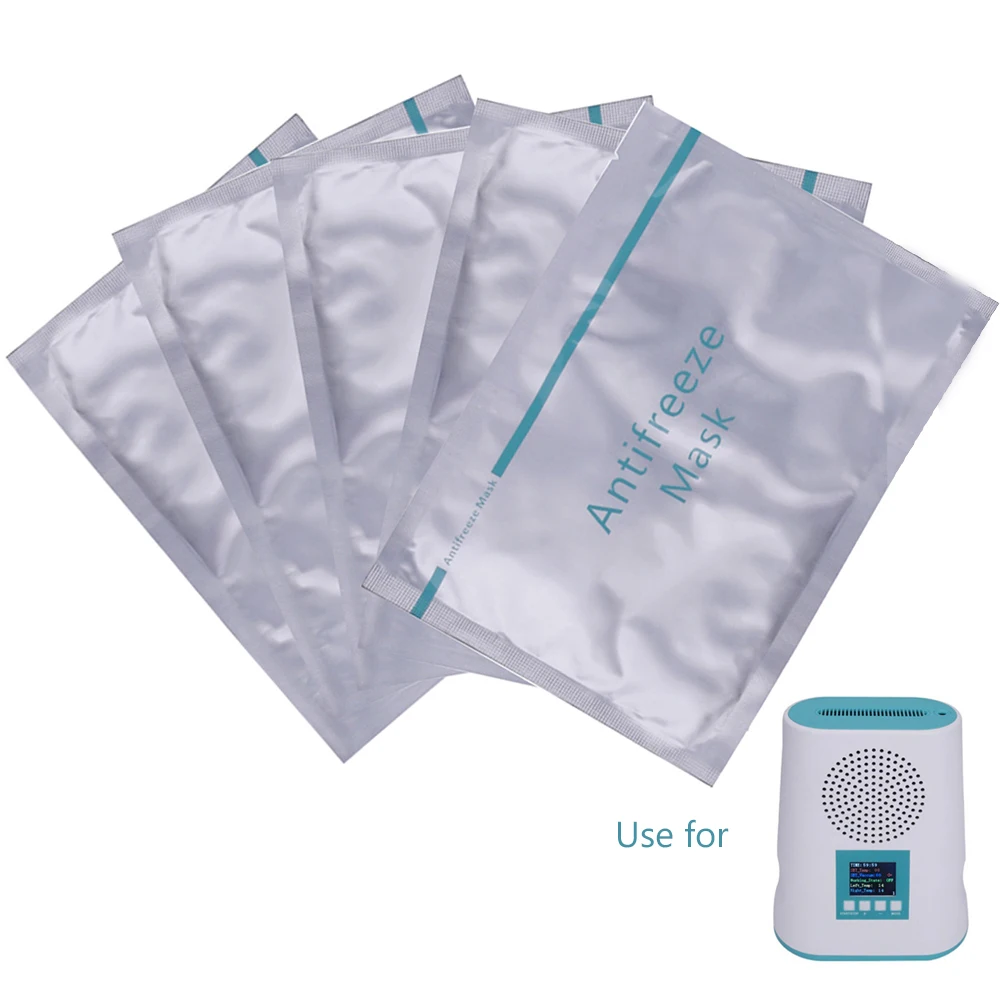 Papel de cavitación de película de membrana anticongelante para liposucción de congelación de grasa, crioterapia, bolsa de almohadilla criogénica, terapia de película de Gel refrescante, 10 Uds.