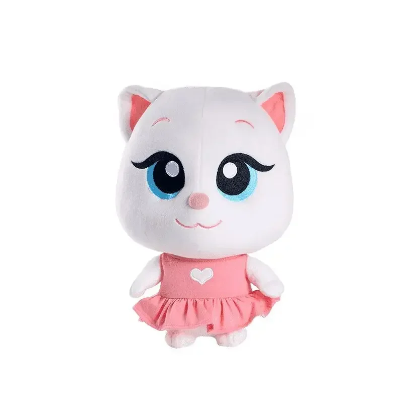 28cm Talking Tom And Friends Plush Talking Tom Angela Hank Ginger Ben Doll Soft Kawaii Can\'t Talk Version Kids Baby Gifts