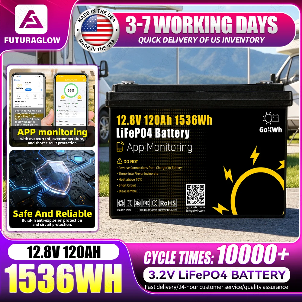 Ev Charging Pile - Высококачественный аккумуляторный блок LiFePO4 12В 100Ач