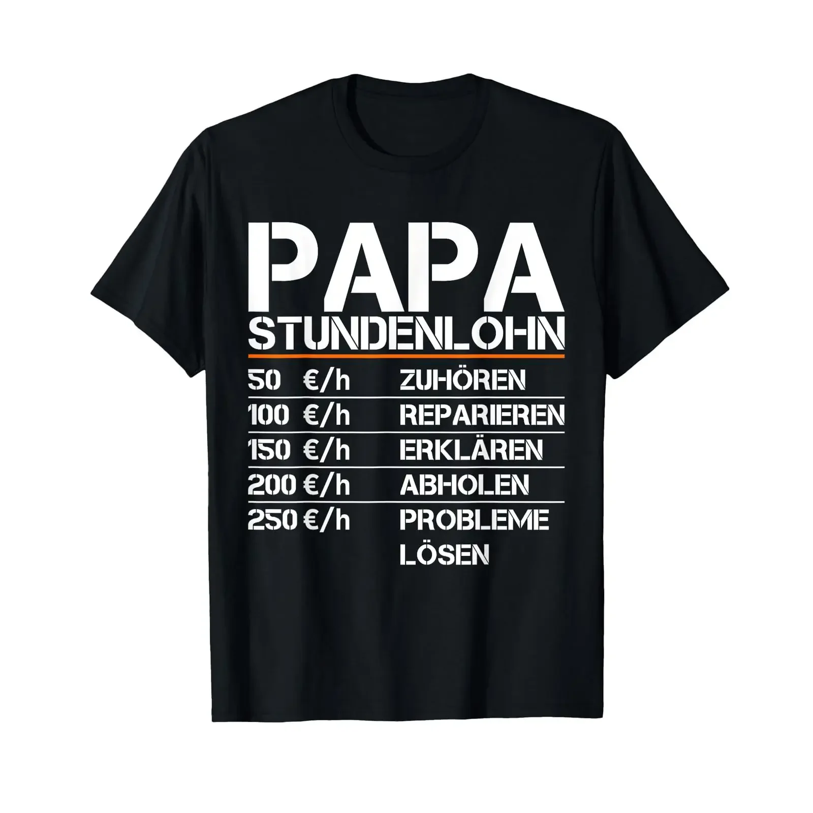 Dad Hourly Wage Funny Humorous Saying Father T Shirt vintage Washed Comfortable Stylish designer clothes Casual