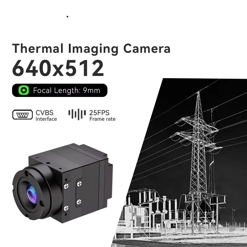 

640x512 25mm Thermal Module Radiometric Core Temperature Detection