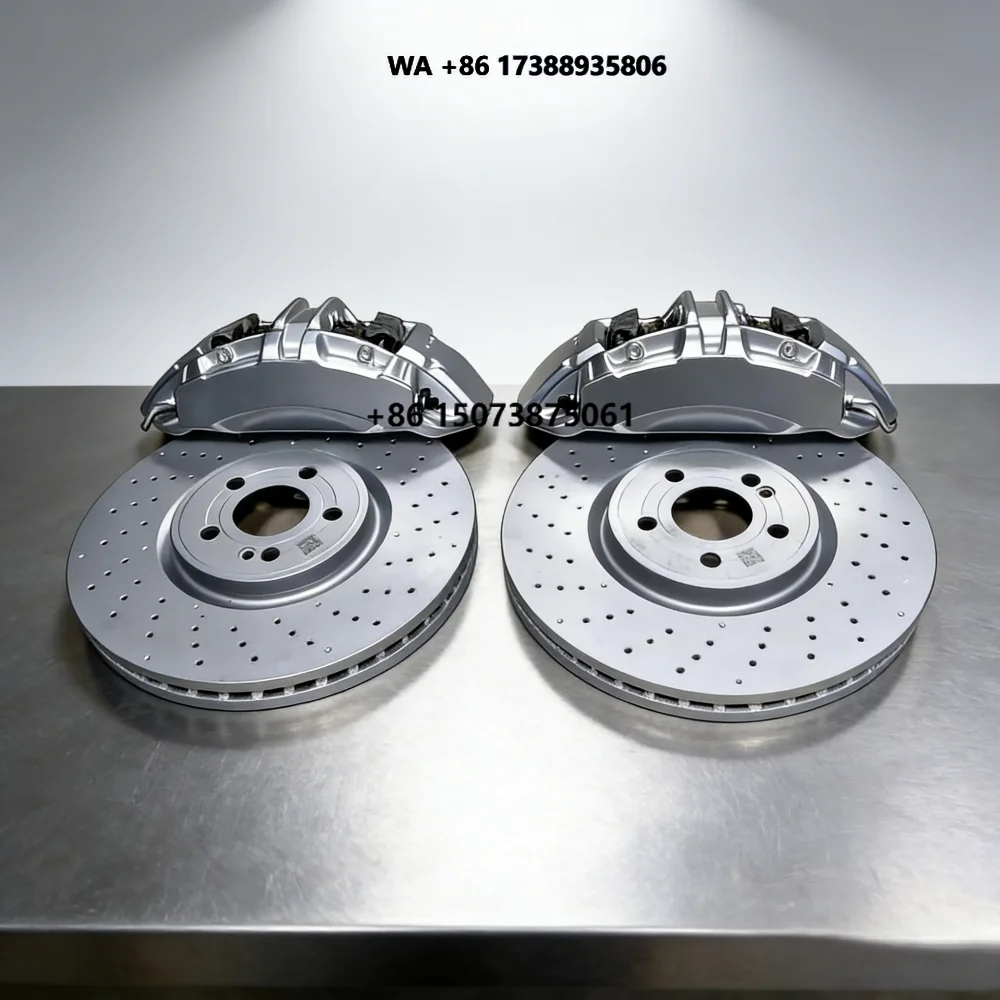 Car Carbon Ceramic Brake Discs Front Brake Rotor Size 370MM Rear Size for Au-di Hon-da Por-sche MER-CEDES-BEN-Z B-M-W SHARAN