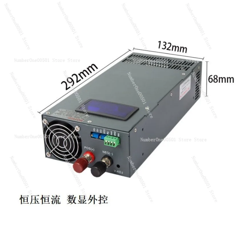2000W adjustable power supply 0-220V 0-9A current and voltage dual-modulation single-phase digital display power supply